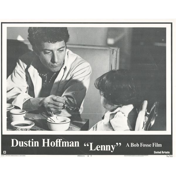 Lenny 1974 original vintage lobby card