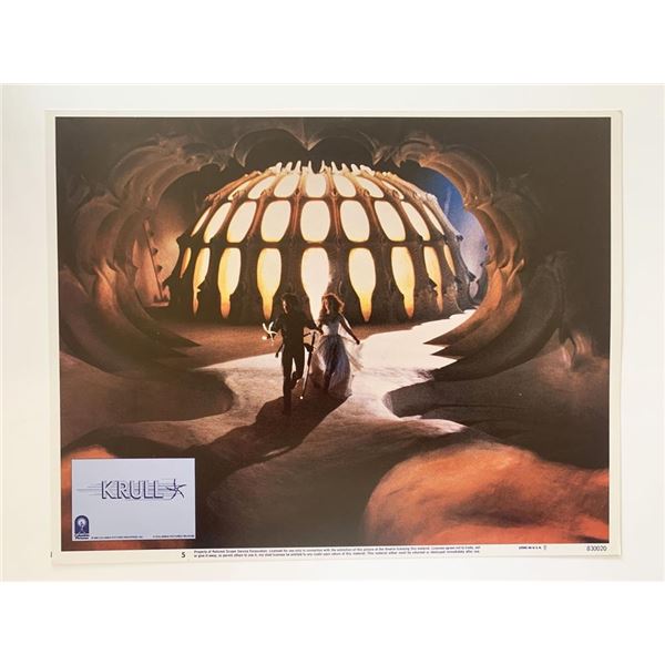 Krull original 1983 vintage lobby card