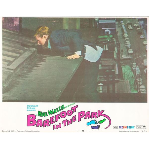 Barefoot in the Park 1967 original vintage lobby card
