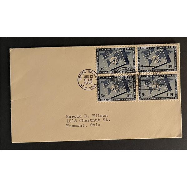 United Nations First Day Cover
