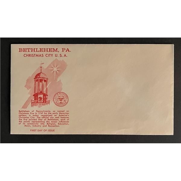 Bethlehem First Day Cover