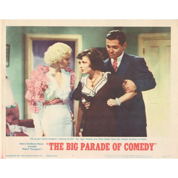 The Big Parade of Comedy 1964 original vintage lobby card