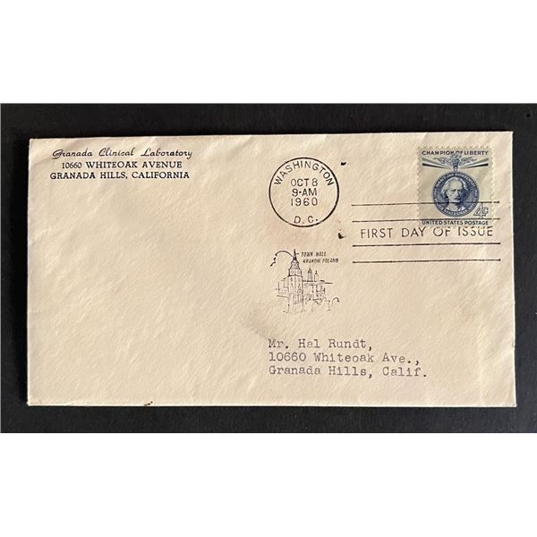 Grananda Clinical Laboratory First Day Cover