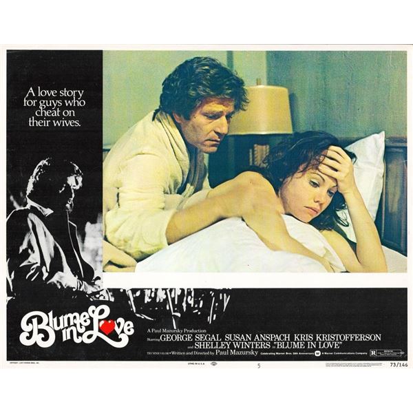 Blume in Love 1973_x000d_ original vintage lobby card