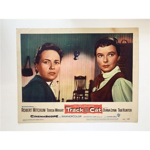 Track of the Cat original 1954 vintage lobby card