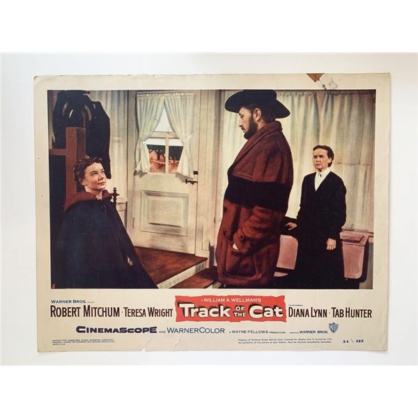 Track of the Cat original 1954 vintage lobby card