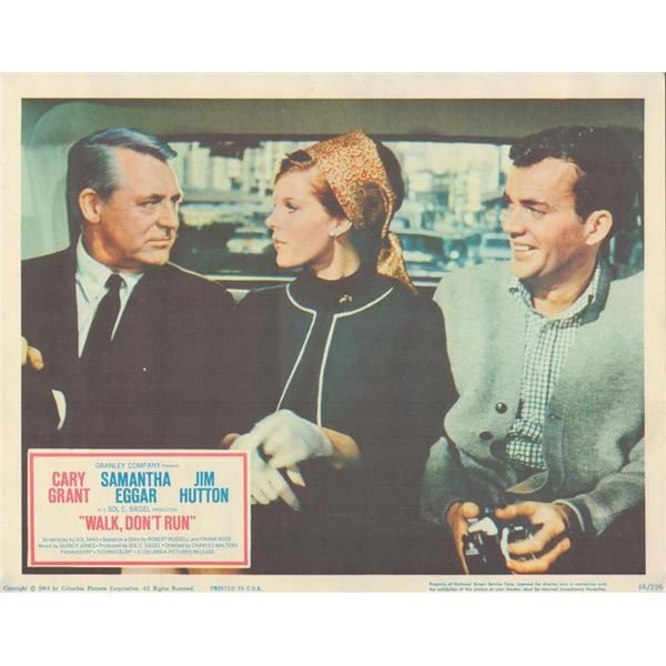 Walk, Don't Run set of 8 original lobby cards