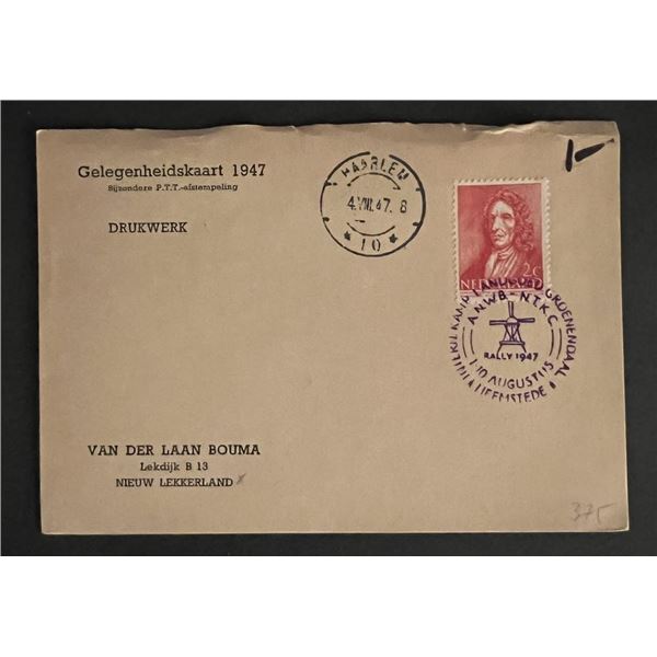 Gelegenheidskaart 1947 cover