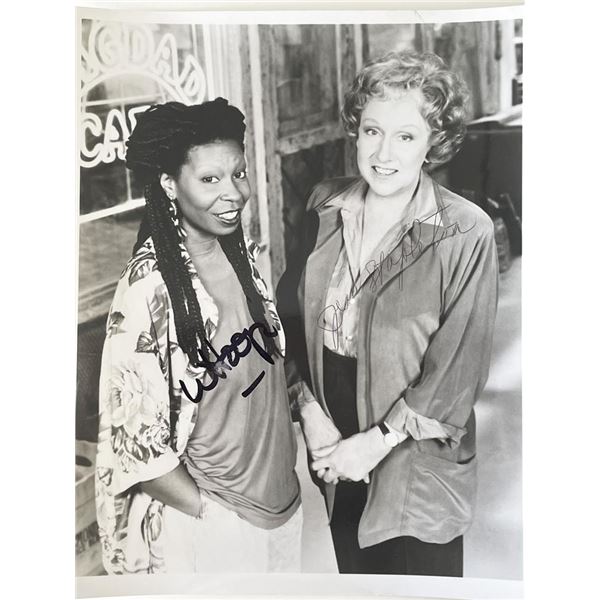 Bagdad Cafe actresses Whoopi Goldberg and Jean Stapleton signed photo