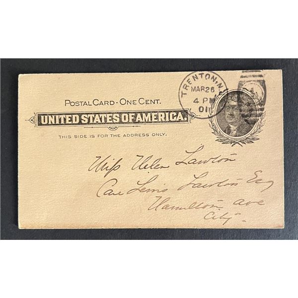 United States 1901 post card