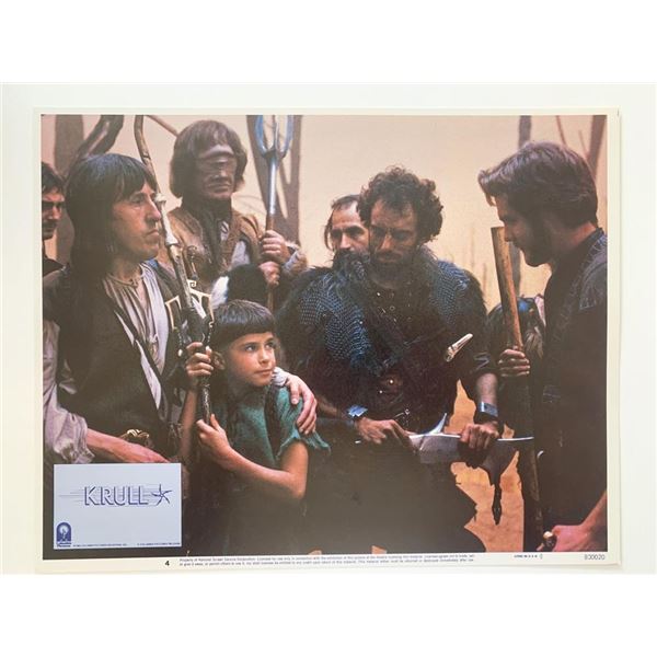 Krull original 1983 vintage lobby card
