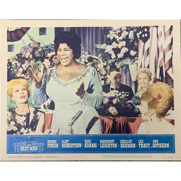 The Best Man 1964 original lobby card set
