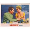 Image 1 : Athena 1954 original vintage lobby card