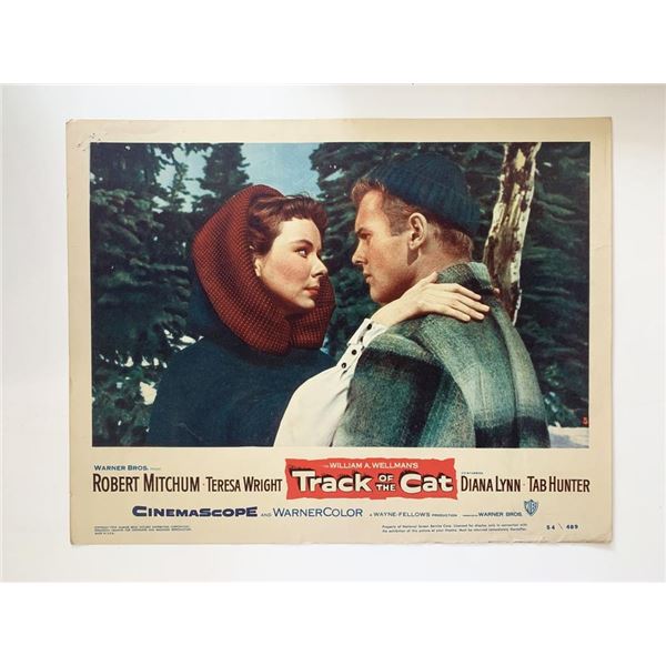 Track of the Cat original 1954 vintage lobby card