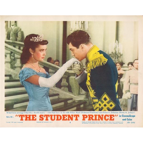 The Student Prince set of 8 original lobby cards