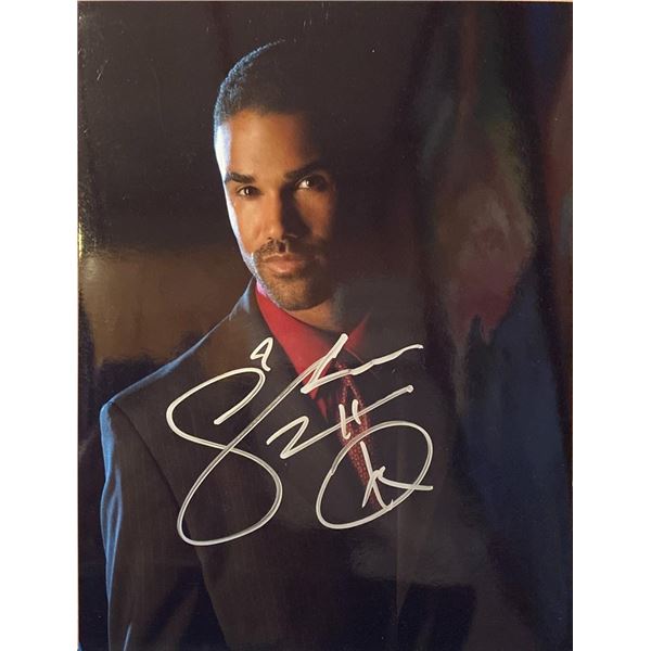 Shemar Moore signed photo
