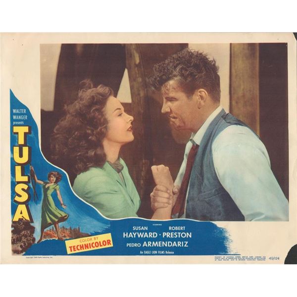 Tulsa set of 8 original lobby cards