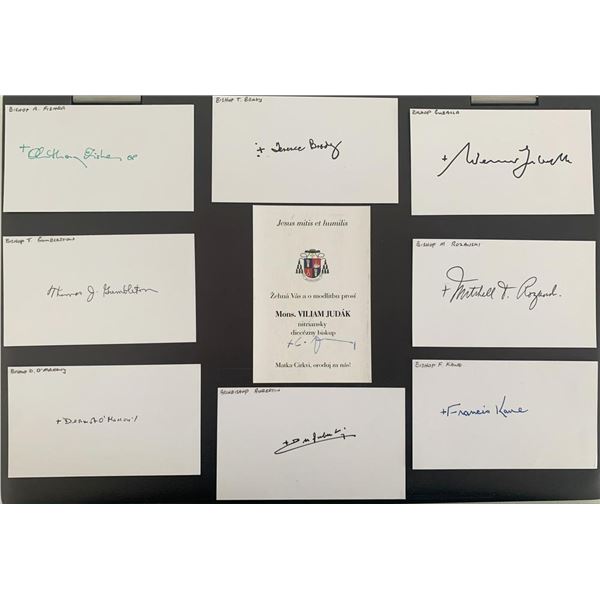 Set of Nine Bishops, original signatures