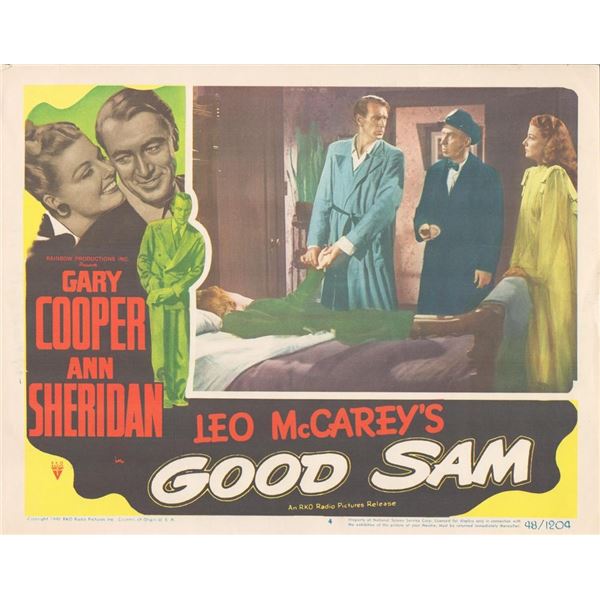 Good Sam 1948 original vintage lobby card