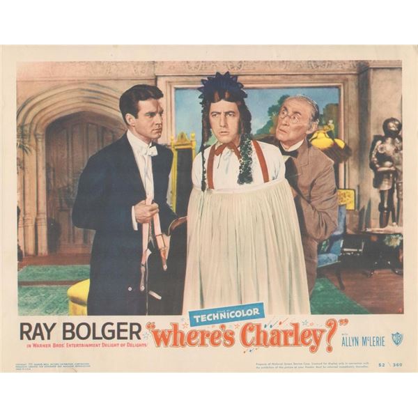 Where's Charley? set of 8 original lobby cards