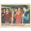 Image 4 : Where's Charley? set of 8 original lobby cards