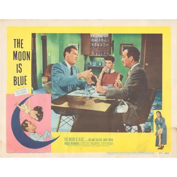 The Moon is Blue set of 8 original lobby cards