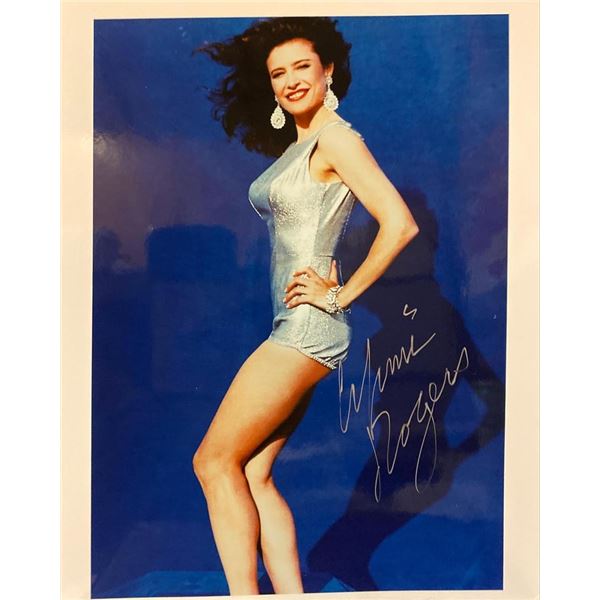 Mimi Rogers signed movie photo