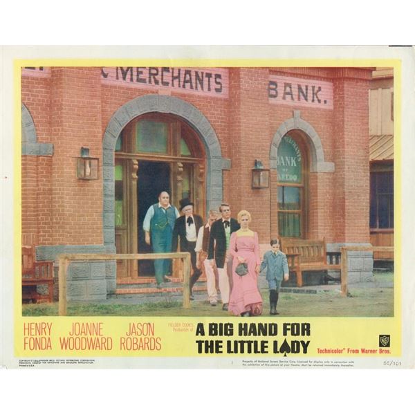 A Big Hand for The Little Lady set of 8 original lobby cards