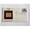 Image 1 : American Architecture NYU Library New York Gold Stamp Replica First Day Cover