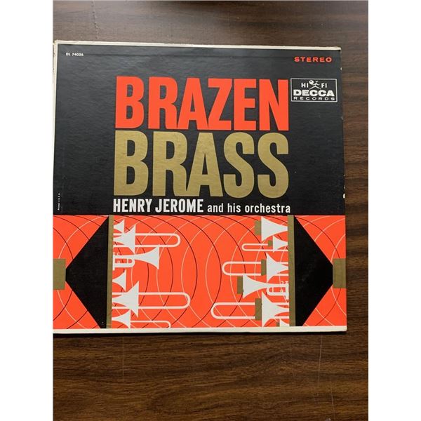 Henry Jerome And His Orchestra â€Žâ€“ Brazen Brass â€[x=