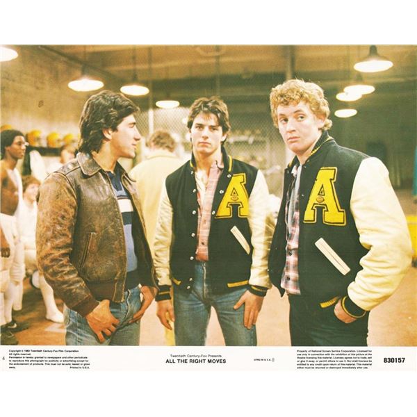 All the Right Moves 1983 original vintage lobby card