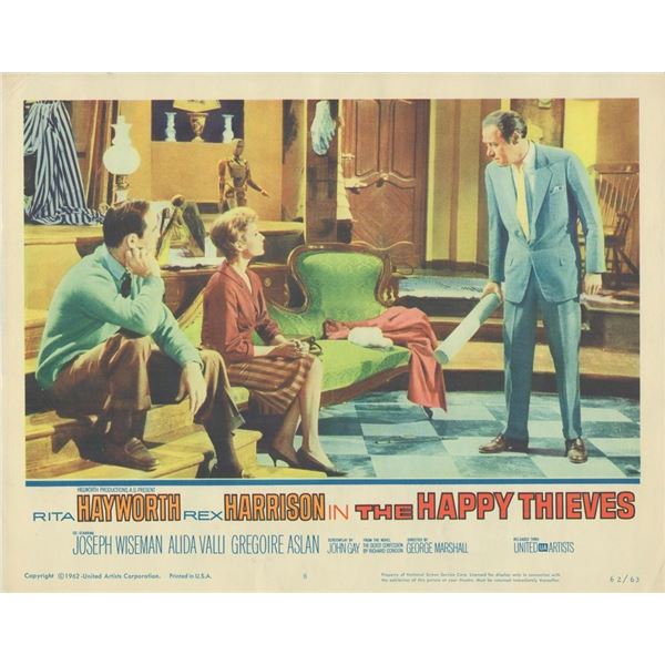 The Happy Thieves set of 8 original lobby cards