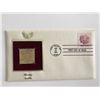 Image 1 : Flowers Dahlia Gold Stamp Replica First Day Cover