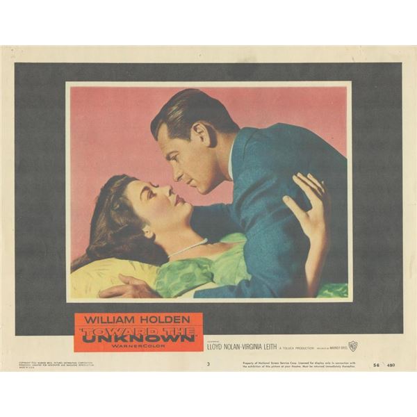 Toward the Unknown 1956 original vintage lobby card