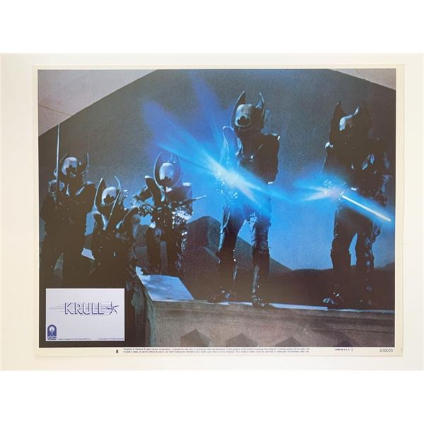 Krull original 1983 vintage lobby card