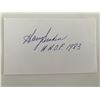 Image 1 : Hockey HOF'er Harry Sinden original signature
