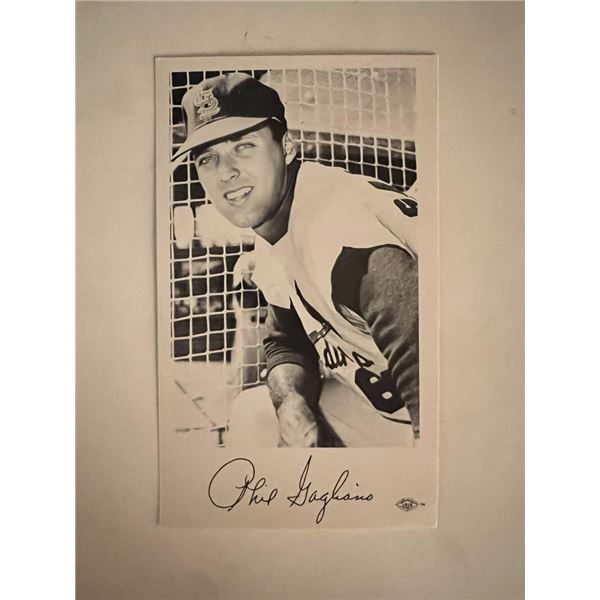 Phil Gagliano facsimile signed photo. 3x5 inches