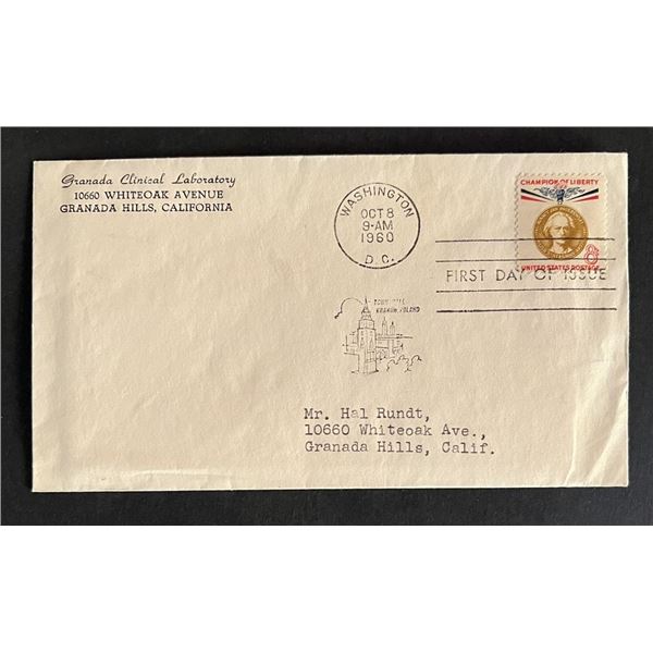 Grananda Clinical Laboratory First Day Cover