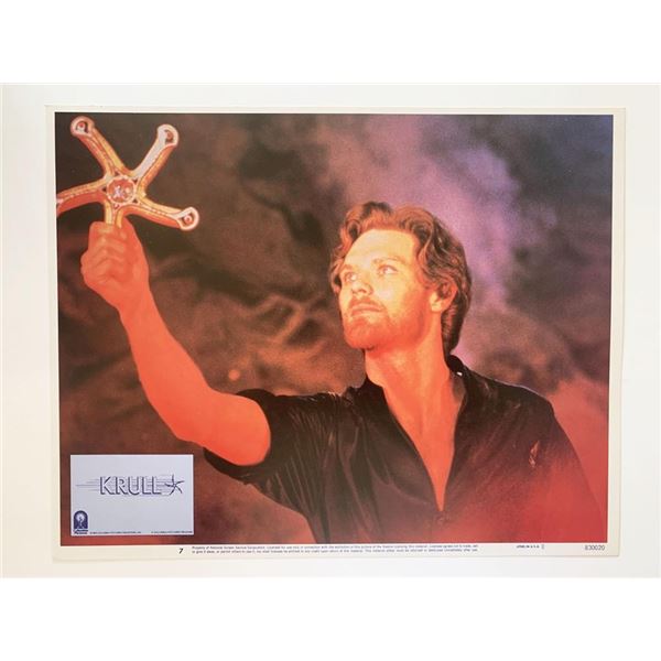 Krull original 1983 vintage lobby card