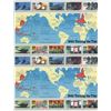 Image 1 : USPS 1993 WW II 1943 Turning The Tide - 20 Stamp Sheet