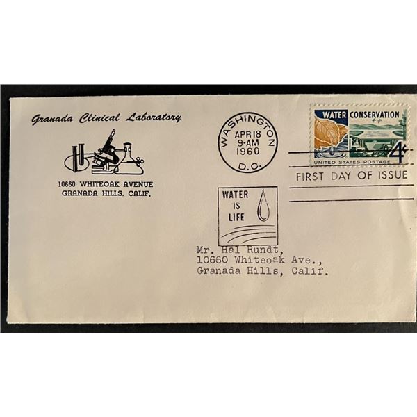 Granada Clinical Laboratory First Day Cover