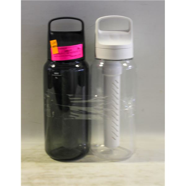 LIFESTRAW 1L 2PK WATER FILTER BOTTLE FOR TRAVEL