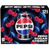 Image 1 : NEW 12 X 355ML PEPSI CHERRY ZERO SUGAR
