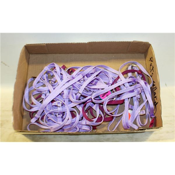LOT OF 26 NEW PET COLLARS