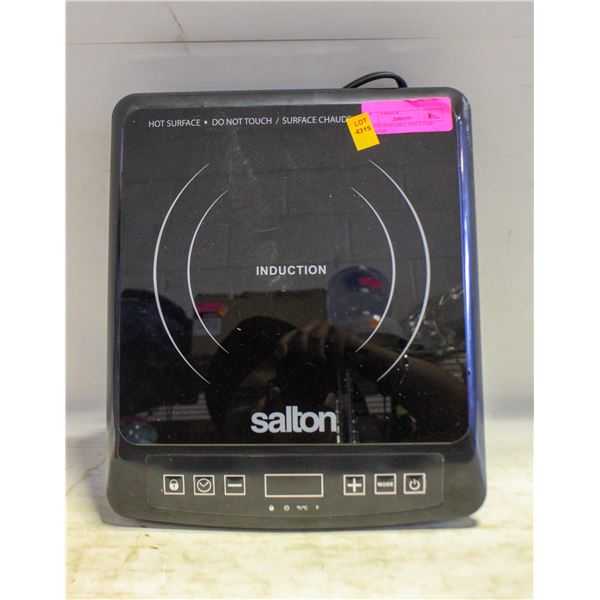 SALTON PORTABLE INDUCTION COOKTOP