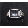 Image 1 : MEN'S BLACK RING - SIZE 11