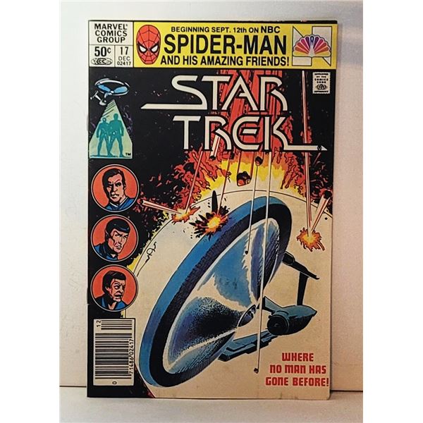 31)  FROM DEC 1981, #17, STAR TREK, WHERE