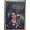 Image 1 : 36)  TIN HEAVY METAL IMAGE, 18" X 12".