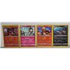 Image 1 : 3)  LOT OF 4 POKEMON SUN & MOON STAGE 2,