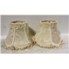 Image 1 : VINTAGE 2 LAMPSHADES MATCHING WITH